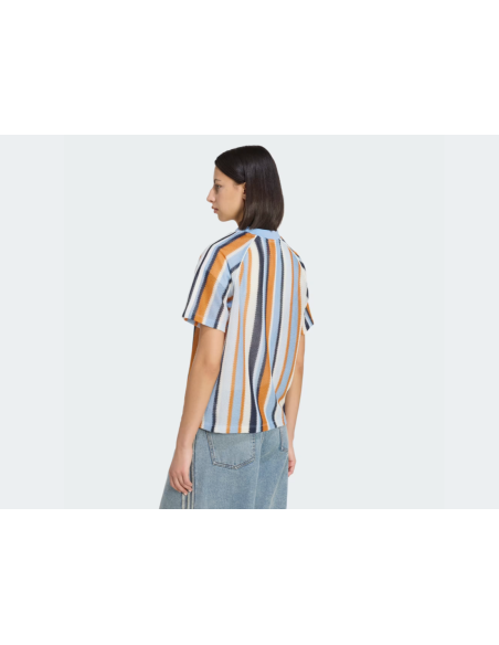 Adidas Originals Summer Glow Knitted Oversized Jersey Ash Blue KY3160 MBS