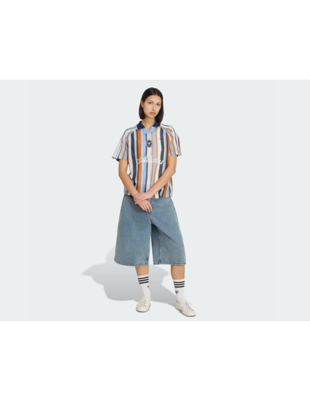 Adidas Originals Summer Glow Knitted Oversized Jersey Ash Blue KY3160 MBS