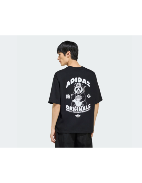 Adidas Chopsticks Panda Black TShirt LE1885 MBS