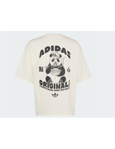 Adidas Chopsticks Panda Core White TShirt LE1884 MBS
