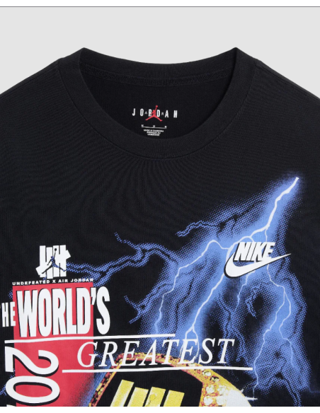 Jordan x UNDEFEATED Graphic Men's TShirt IB6589010 MBS