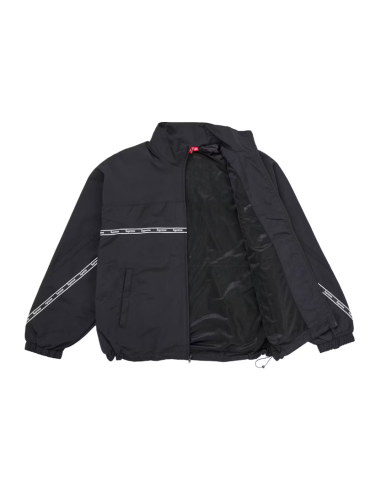 Supreme Logo Taping Track Jacket 'Black' SS26J107BLACK MBS