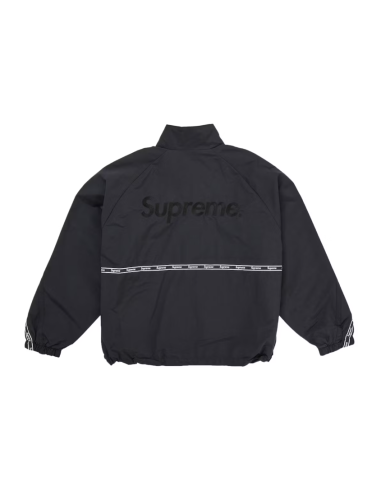 Supreme Logo Taping Track Jacket 'Black' SS26J107BLACK MBS
