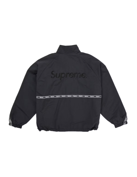 Supreme Logo Taping Track Jacket 'Black' SS26J107BLACK MBS