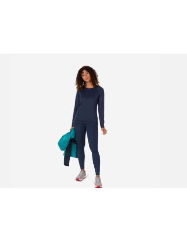 ROSSIGNOL W Skpr Ls Tee Navy Blue Thermal Tshirt