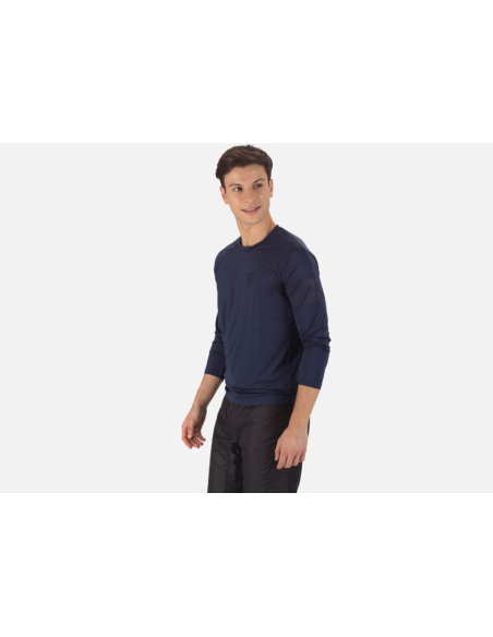 ROSSIGNOL Skpr Ls Tee Navy Blue