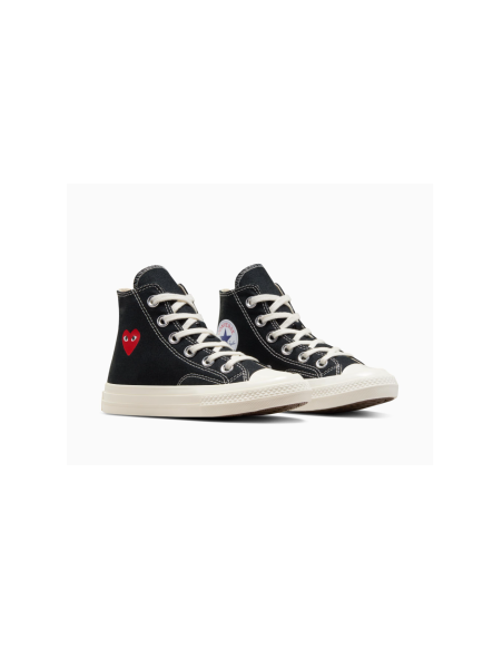 Converse Chuck Taylor All Star 70 Hi Comme des Garcons PLAY Single Heart Black A08801C MBS